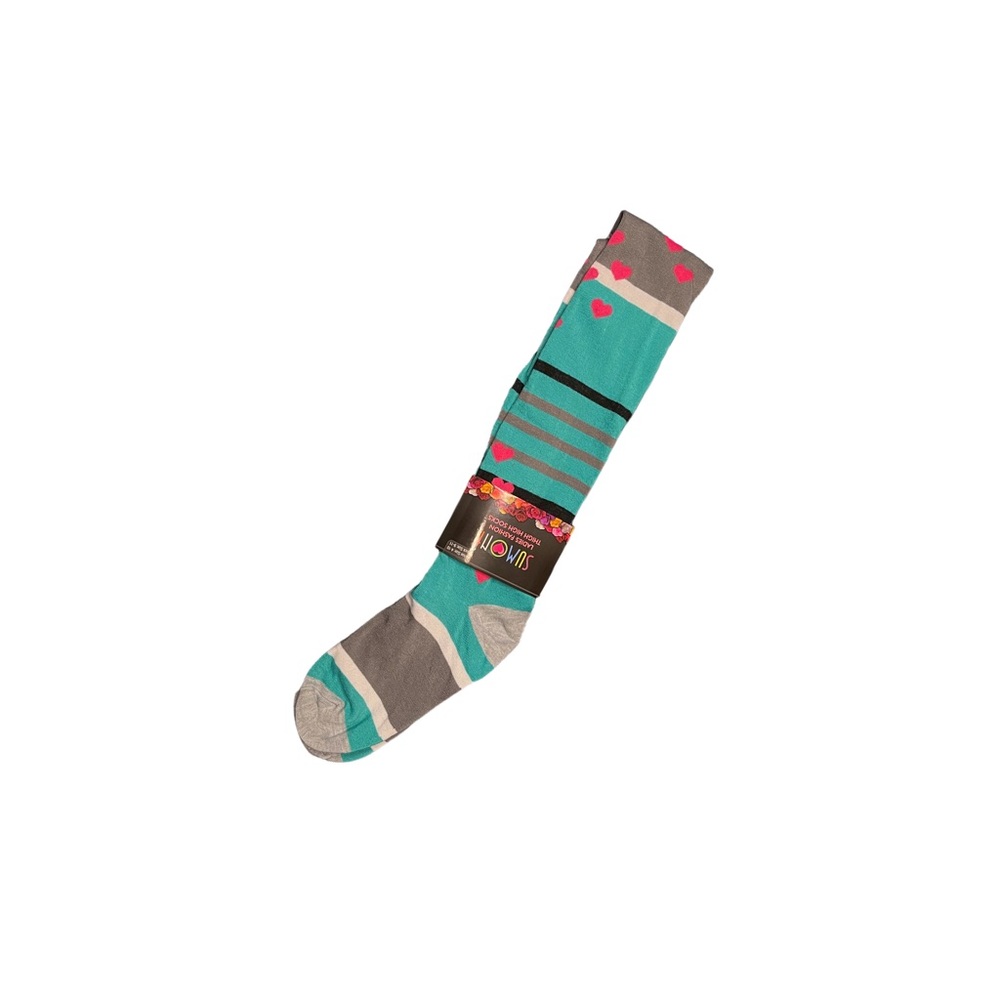 NWT multiprint thigh high socks (1 PAIR)